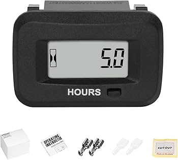 Amazon.com: Jayron Digital LED Hour Meter Gauge AC/DC 5V to277V Amazon.com: Jayron Digital LED Hour Meter Gauge AC/DC 5V to277V
